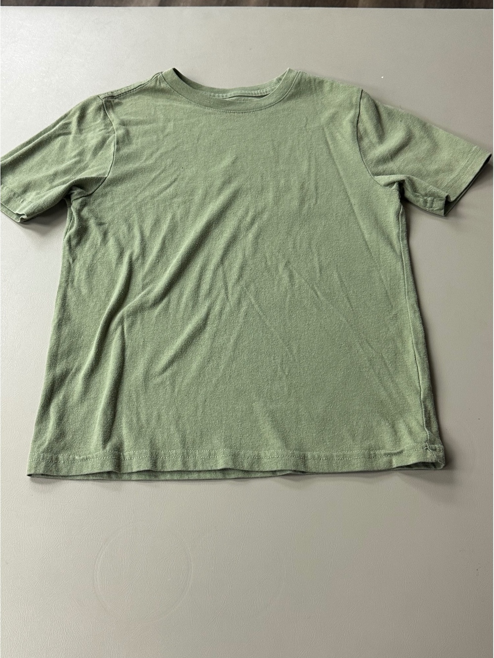 Wonder Nation Medium Green Basic T-Shirt